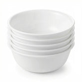 Corelle tazón frontal mostrando diseño Winter Frost y durabilidad