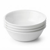 Corelle tazón Versa vista frontal, diseño blanco y capacidad útil
