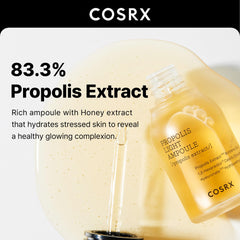 COSRX detalle de etiqueta con ingredientes y beneficios visibles