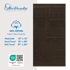 Cotton Paradise primer plano de bordes con doble costura para durabilidad