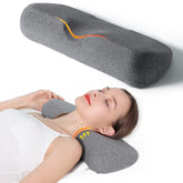Cozyhealth frontal del embalaje mostrando almohada cervical con beneficios de soporte