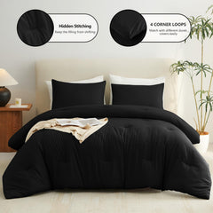 CozyLux textura de microfibra cepillada que ofrece tacto suave y acogedor