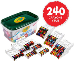 Crayola primer plano punta y textura del crayón para color uniforme y resistencia
