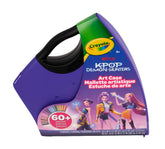 Crayola estuche frontal con 40+ piezas y organización portátil