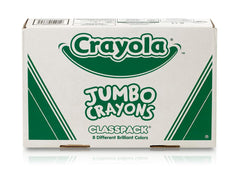 Crayola caja frontal 200 unidades con organización visible y fácil acceso