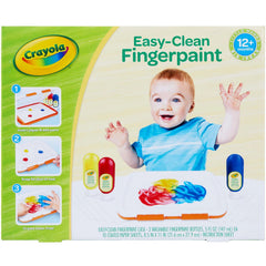 Crayola estación frontal mostrando la unidad y botes, fácil almacenamiento