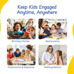CrayonKing crayones en manos de niño demostrando tamaño ergonómico y seguridad