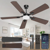 Crazypai vista frontal del ventilador mostrando diseño moderno y flujo de aire