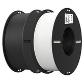 Creality pack frontal mostrando carretes negro y blanco y beneficio de elección rápida