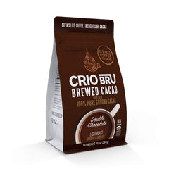 Crio Bru frente del empaque mostrando la marca y aroma concentrado