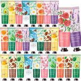 CRISTALBOX pack frontal mostrando los 28 tubos y variedad de fragancias