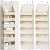 Criusia vista frontal del organizador colgante para ordenar puertas