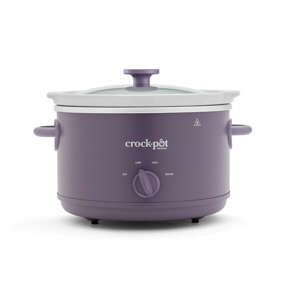 Crock-Pot vista frontal Purple Potato con diseño moderno y beneficio estético