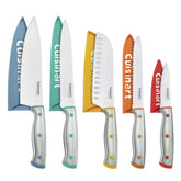 Cuisinart conjunto frontal mostrando 10 piezas y protectores, organización eficiente