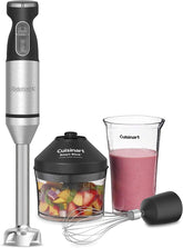 Cuisinart CSB-179 frontal con cuerpo de acero y control ergonómico, versatilidad inmediata