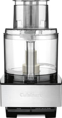 Cuisinart vista frontal en acero inoxidable, versatilidad para preparar comidas