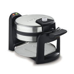 Cuisinart vista frontal del aparato, diseño acero inoxidable y operación fácil