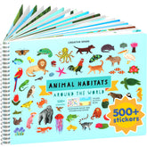 CUPKIN portada del libro con hábitats y más de 500 pegatinas visible