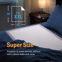 Curera Chucks waterproof backing close-up protecting mattress