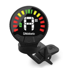 D'Addario Nexxus 360 frontal mostrando pantalla brillante y lectura rápida