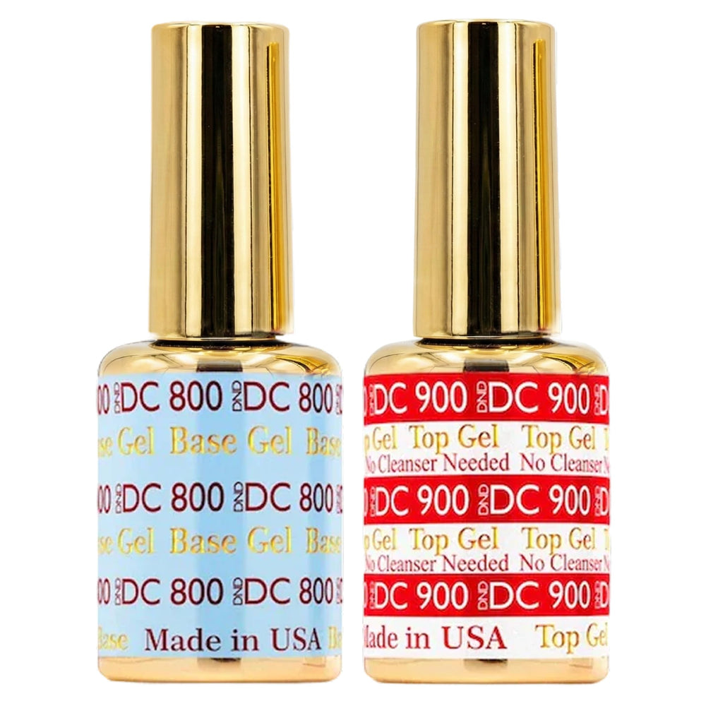 DAISY DND frontal del kit mostrando base y top para manicura duradera