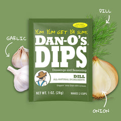 Dan-O's Ranch servido en tazón cremoso para acompañar verduras