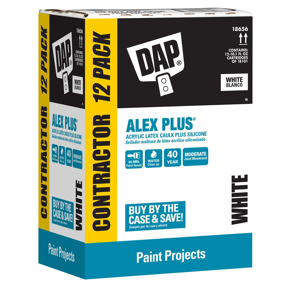 DAP Alex Plus frente del envase mostrando etiqueta y tamaño 10.1 oz