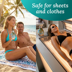 DARK TANS EXCLUSIVE aplicación en cama de bronceado para acelerar color