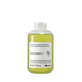 Davines MOMO frontal del envase mostrando diseño y capacidad hidratante