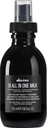 Davines envase frontal mostrando diseño y beneficio de control del encrespamiento
