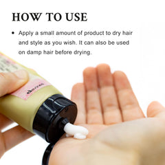 Davines peinado corto texturizado con control visible