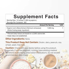 DEAL SUPPLEMENT textura del polvo fino destacando pureza y fácil mezcla