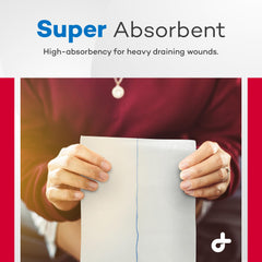 Dealmed almohadilla envuelta individualmente, manejo aséptico y fácil apertura