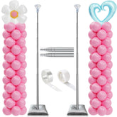 DECOJOY soporte frontal para columna de globos con estabilidad visible