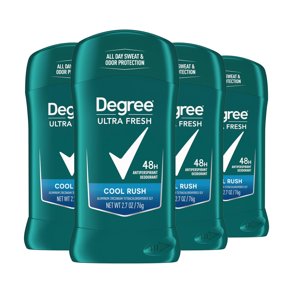 Degree pack frontal mostrando los cuatro sticks y beneficio de protección prolongada