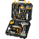 DEKOPRO taladro inalámbrico 8V frontal, compacto y fácil de manejar