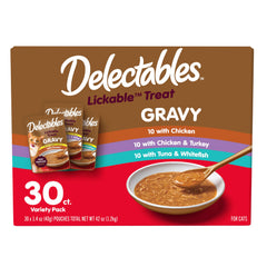 Delectables empaque frontal mostrando variedad y beneficios hidratantes