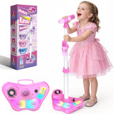 Delighkidz consola frontal mostrando controles y altavoz, ideal para fiestas infantiles