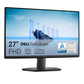 Dell monitor SE2725HM vista frontal con pantalla FHD y biseles delgados mejora la productividad