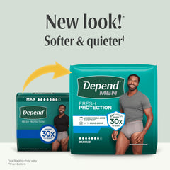 Depend detalle del núcleo Dryshield que absorbe y convierte a gel