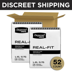 Depend Real Fit detalle de la tela premium, sensación cómoda durante todo el día