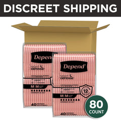 Depend tejido tipo algodón suave que ofrece comodidad y discreción