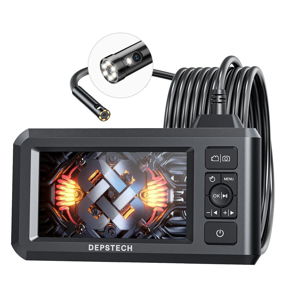 DEPSTECH DS300 frente con pantalla IPS mostrando imagen nítida