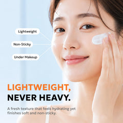 Derma B detalle de etiqueta leyendo SPF50+ y PA++++ beneficios