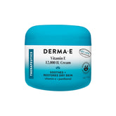 Derma E crema vitamina E vista frontal beneficio hidratación intensa