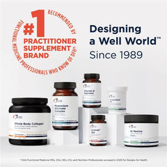 Designs for Health textura del polvo de extracto que destaca pureza y calidad