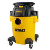 DEWALT aspiradora frontal mostrando diseño y control, potencia y durabilidad