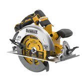 DEWALT DCS590B vista frontal mostrando control y diseño ergonómico