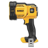 DEWALT foco DCL043 frontal mostrando control y diseño, fácil manejo