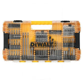 DEWALT estuche frontal con 120 puntas organizado y transporte seguro